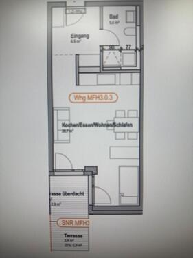 Foto - Mietwohnung in Elchingen - 858,00&nbsp;EUR Kaltmiete, ca.&nbsp; 42,00&nbsp;m&sup2;