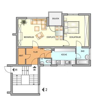 Foto - Etagenwohnung in Remscheid zur Miete