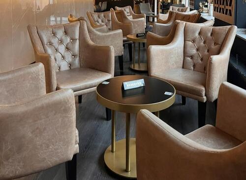 Foto - 25x stabile Lounge-Gastro Beistelltische Ø50cm – Top Zustand