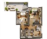 Foto - Frisch sanierte 2-Zimmer-Wohnung mit Terrasse & Einbauküche — im grünen Vorort von Heidelberg Garage