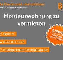 Monteurwohnung zur Miete - 2.000,00&nbsp;EUR Kaltmiete, ca.&nbsp; 45,00&nbsp;m&sup2; in Borkum (PLZ: 26757)