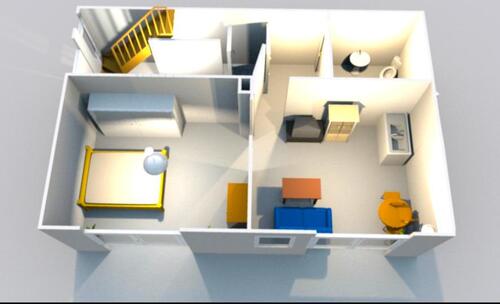 Foto - 2-Zimmer-Wohnung mit Wohnküche in ruhiger Lage – St. Leon-Rot