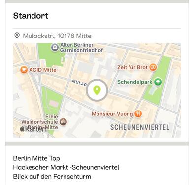 Foto - 1 Zimmer Etagenwohnung zur Miete in Berlin