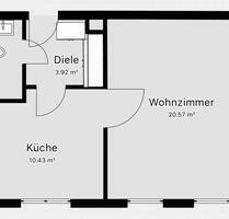 Perfekte Studentenwohnung im 1. OG in Bochum-Weitmar