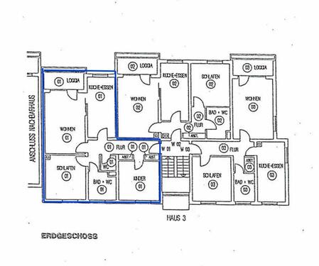 Foto - 3 Zimmer Erdgeschoßwohnung in Simmern/Hunsrück