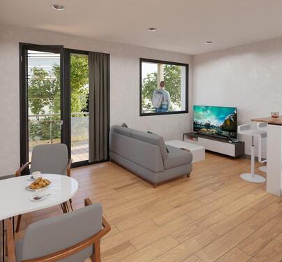 Foto - Moderne 2 Zimmer Wohnung Erstbezug