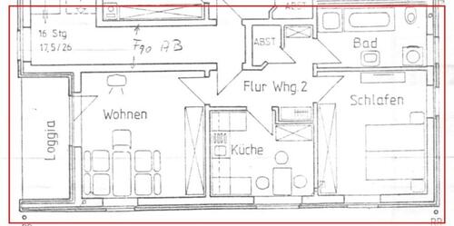 Foto - Obergeschosswohnung mit Balkon in Ascheberg-Herbern zu vermieten