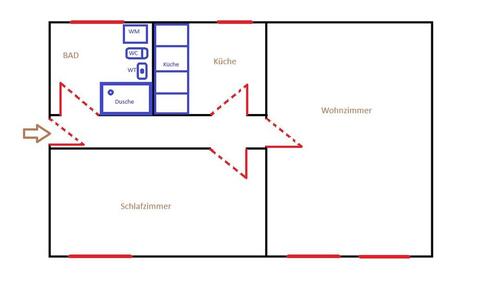 Foto - 2 Zimmer Etagenwohnung in Grevesmühlen