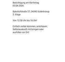 Nachmieter für 2 Zimmer Wohnung! - Süderbrarup