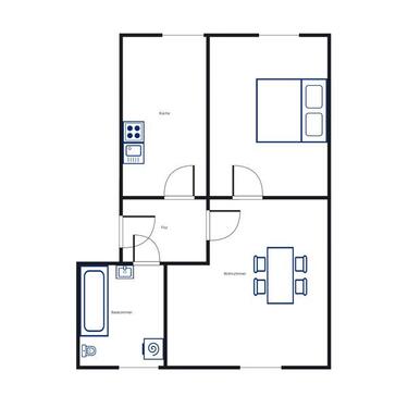 Foto - Etagenwohnung zur Miete in Kassel