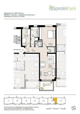 Foto - 3 Zimmer Etagenwohnung zur Miete in Hamburg