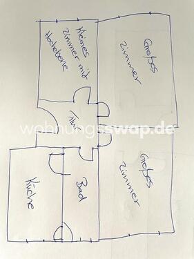 Foto - 2.5 Zimmer Etagenwohnung zur Miete in Berlin