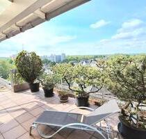 Penthouse-Wohnung mit grosser Südwest Dachterrasse - Duisburg Essenberg