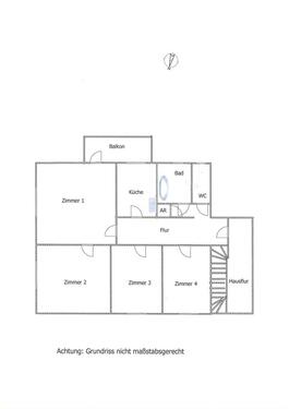 Foto - Etagenwohnung in Oldenburg zur Miete