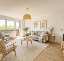 Ankommen. Wohlfühlen. Zuhause sein. - Frisch sanierte 3-Zimmer-Wohnung mit Balkon und Garage - Passau Maierhof