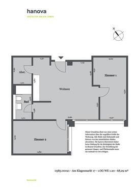 Foto - 3 Zimmer Etagenwohnung zur Miete in Hannover