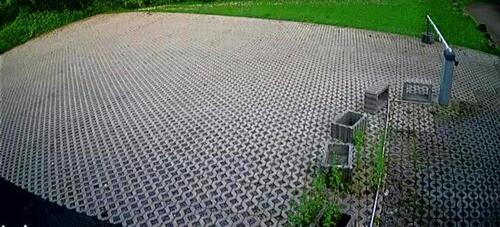 Foto - Parkplatz mit Schranke & Kamera in der Langemarckstr.