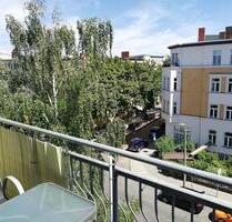 seltene Gelegenheit - 1-Raumwohnung mit EBK, Balkon, Tageslichtbad, großer Küche und Flur - Halle (Saale) Damaschkestraße