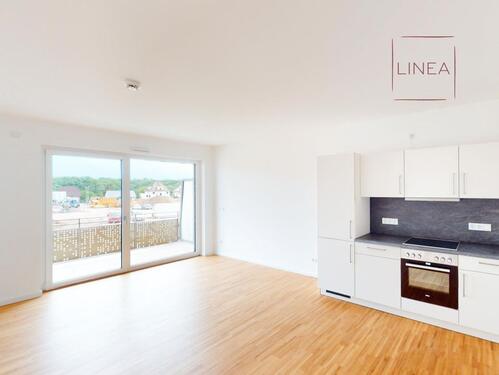 Foto - Helle 3-Zimmer-Wohnung mit Einbauküche und Duschbad