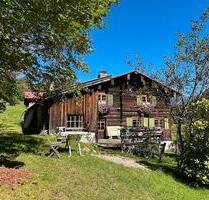 Berghütte in Oberstdorf Whirlpool Lift 10 min entf. Alleinlage - Fischen im Allgäu