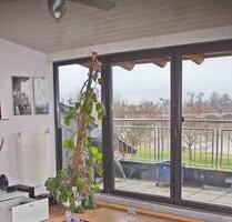 DG-Wohnung in Ladenburg mit Neckarblick: 3,5 ZKB, Wfl.110 qm
