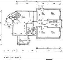 2ZKB 135qm Altbau Erdgeschoss Wohnung mit Garten - Dissen am Teutoburger Wald