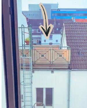 Foto - Großzügige 1-Zimmer Dachterrassenwohnung