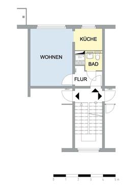 Foto - Etagenwohnung in Neubrandenburg