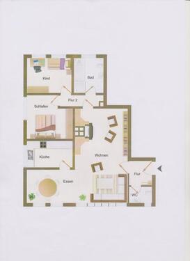 Foto - Wohnung zu vermieten - 576,00 EUR Kaltmiete,