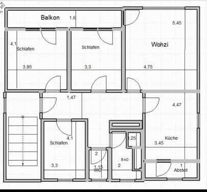 Foto - Etagenwohnung zur Miete in Offenberg