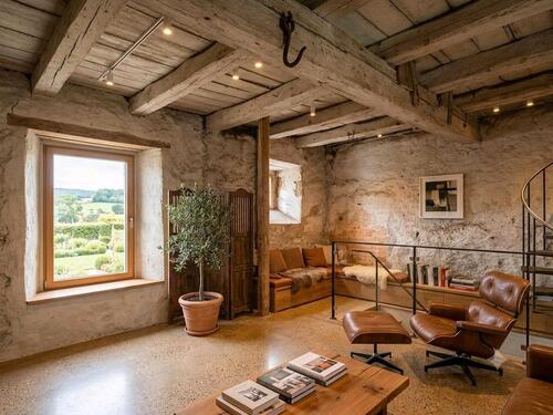 Foto - Einfamilienhaus Lehmhaus Bauernhaus
