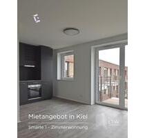 Helle 1-Zimmer-Erdgeschosswohnung mit Terrasse in Kiel