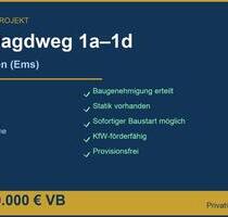 Genehmigtes Neubauprojekt – 4 Reihenhäuser, 430 m² Wohnfläche - Lingen (Ems) Damaschke