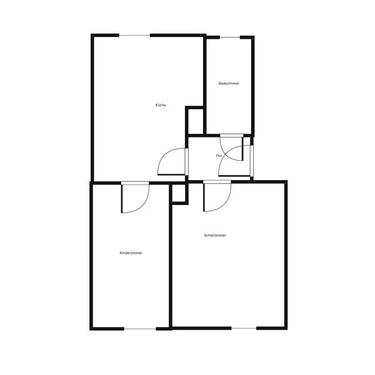 Foto - Neu renovierte, ansprechende 2-Zimmer-Wohnung im Erdgeschoss