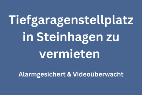 Foto - Tiefgaragenstellplatz in Steinhagen zu vermieten – Alarmgesichert