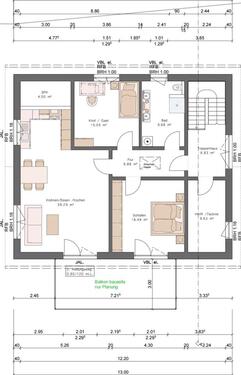 Foto - Wohnung zu vermieten - 1.300,00&nbsp;EUR Kaltmiete, ca.&nbsp; 100,00&nbsp;m&sup2;