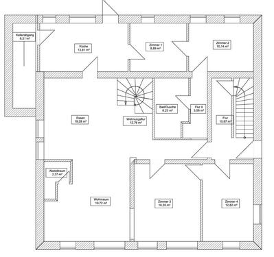 Foto - 6-Zi-Wohnung im EG, Garten, Garage
