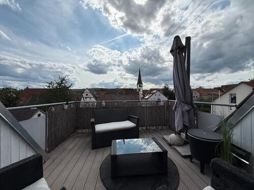 Foto - 4,5 Zimmer - Fachwerk-Maisonettewohnung in 71686 Remseck