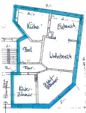 Foto - 3 Zimmer Erdgeschoßwohnung zur Miete in Burg