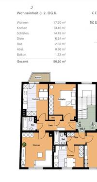 Foto - 2 Zimmer Etagenwohnung zum Kaufen in Köln