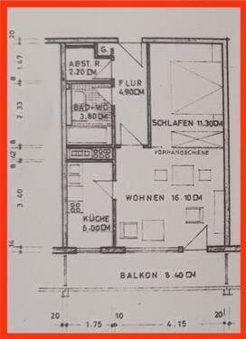 Foto - 1 Zimmer Etagenwohnung zum Kaufen in Augsburg