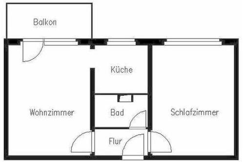 Foto - 2 Zimmer Etagenwohnung in Plauen