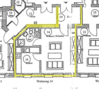 Foto - Etagenwohnung in Leipzig zur Miete