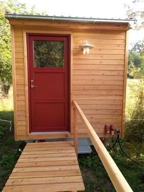 Foto - Tiny House - Badezimmer auf Rädern