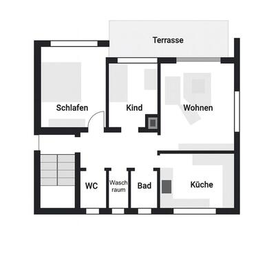 Foto - ‼️3-Zimmer-Wohnung‼️ - 1.350,00 EUR Kaltmiete, ca.  75,00 m²