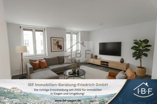 Foto - Exklusive, klimatisierte 1-Zimmer-Stadtwohnung mit Aufzug in Top-Lage von Siegen