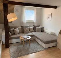 Mobilierte 1-Zimmer-Dachwohnung (55m2) in Top Lage zu vermieten - Ludwigsburg