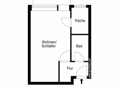 Foto - Pendlerzimmer - 430,00 EUR Kaltmiete,