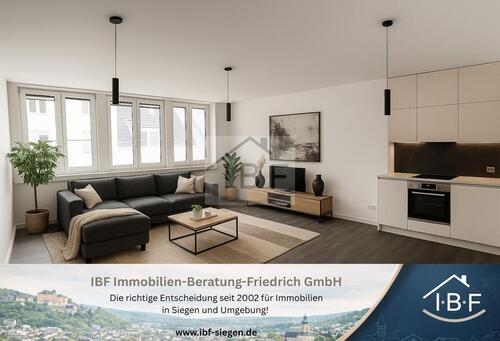 Foto - Moderne 2-Zimmer Wohnung (klimatisiert & zentral) mit Aufzug in Innenstadtlage von Siegen
