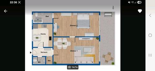 Foto - Wohnung in Unkel, Rhein Nähe - 1.170,00&nbsp;EUR Kaltmiete, ca.&nbsp; 65,00&nbsp;m&sup2;